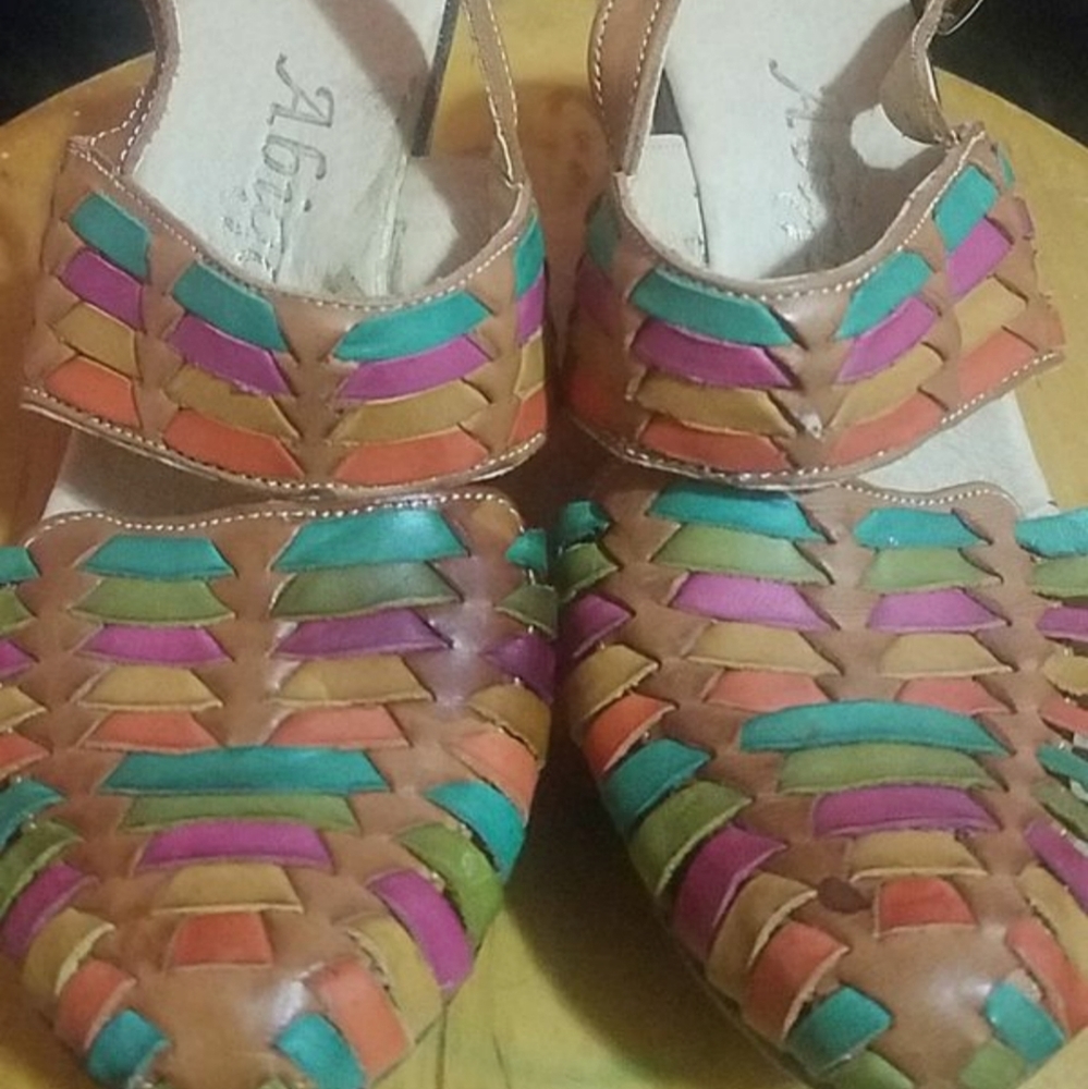 Colorful Mexican Huaraches